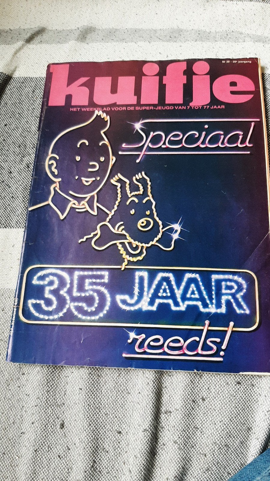 Kuifje Speciaal 35 Jaar - Het weekblad voor de super-jeugd, Boeken, Stripboeken, Eén stripboek, Ophalen, Gelezen