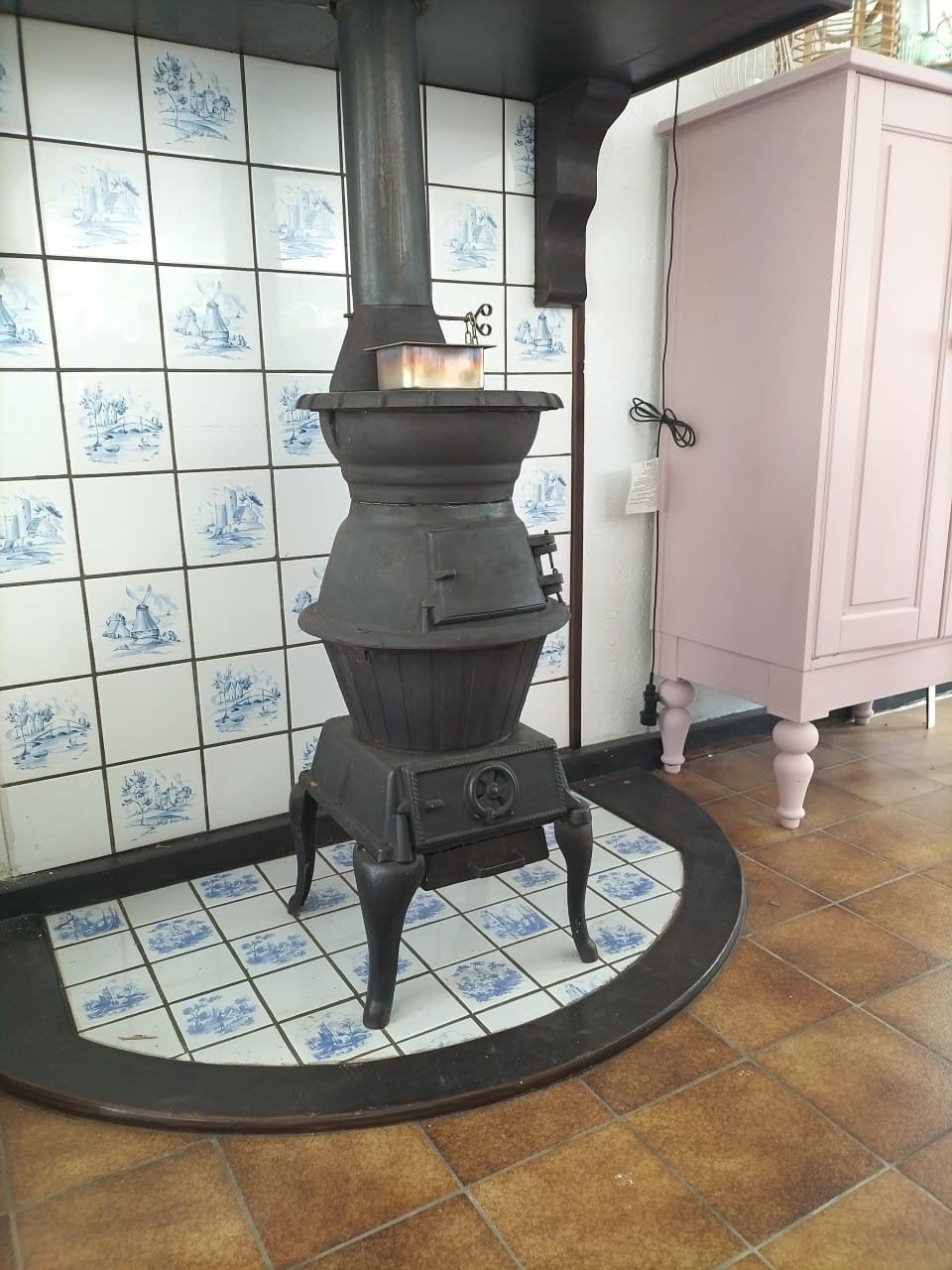 Kachel, Ophalen, Gebruikt, Hout, Houtkachel
