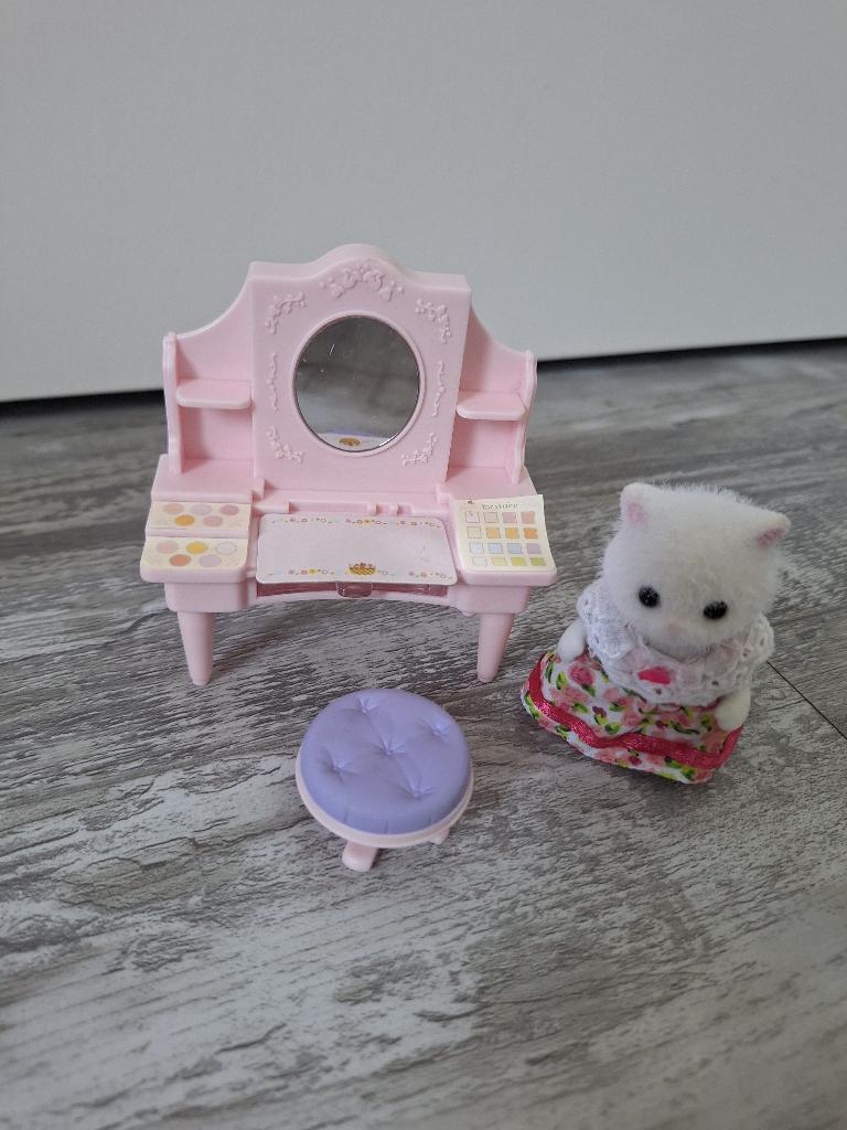 Sylvanian families make-up set, Ophalen, Toebehoren