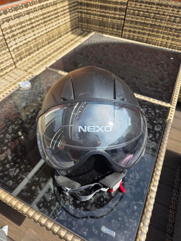 Nexo Jet Helm Zwart ECER 22-06 - Maat XXL, Motoren, Kleding | Motorhelmen, Overige merken, Jethelm, Ophalen of Verzenden, XXL