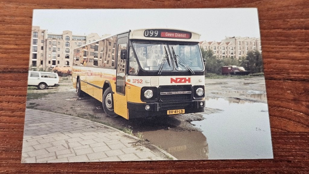 Foto BUS NZH Haarlem 3752, Verzenden, Gebruikt, Bus of Metro, Overige typen