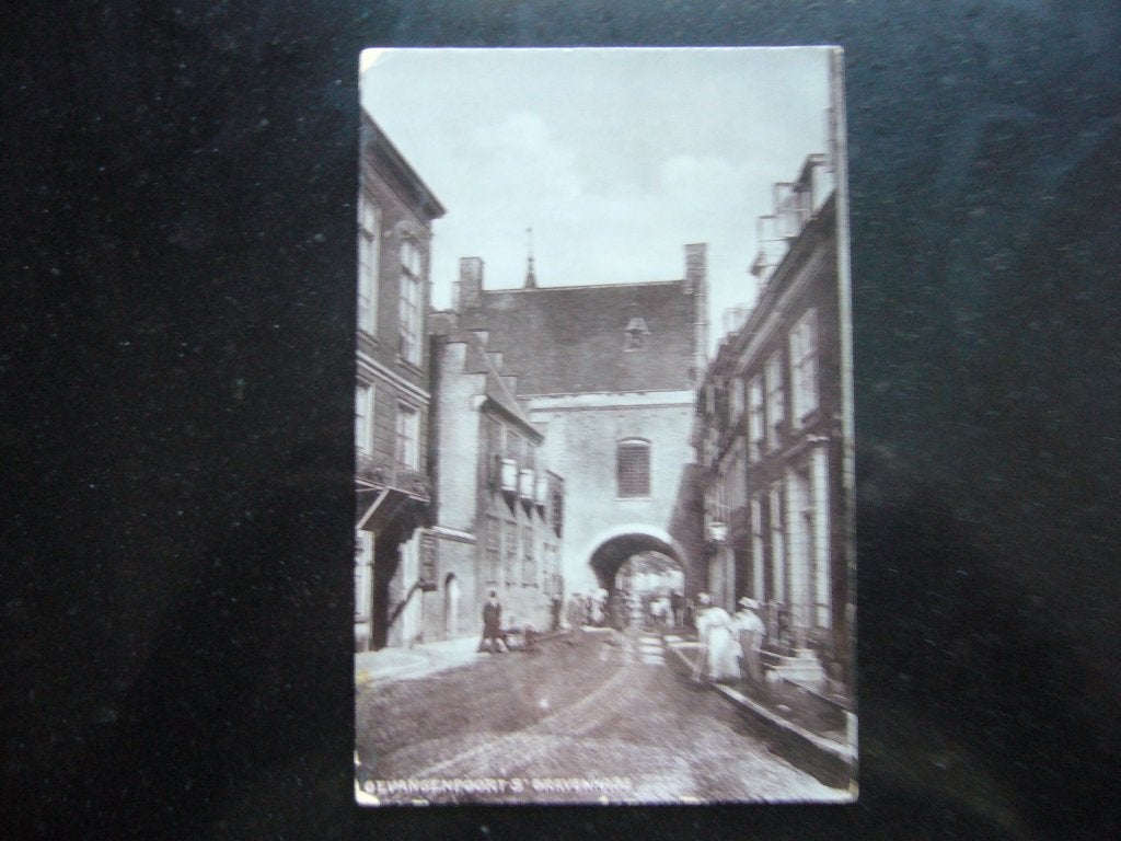S, GRAVENHAGE  =  GEVANGENPOORT  BRIEFKAART  1906, Ophalen of Verzenden, Voor 1920, Gelopen, Zuid-Holland