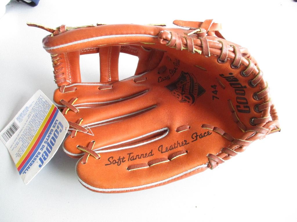 cooper glove leftie black diamond 744 vintage, Ophalen, Zo goed als nieuw, Honkbal, Handschoen