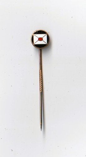 fraaie onbekende emaille speld, Verzamelen, Ophalen of Verzenden, Gebruikt, Overige onderwerpen, Speldje of Pin