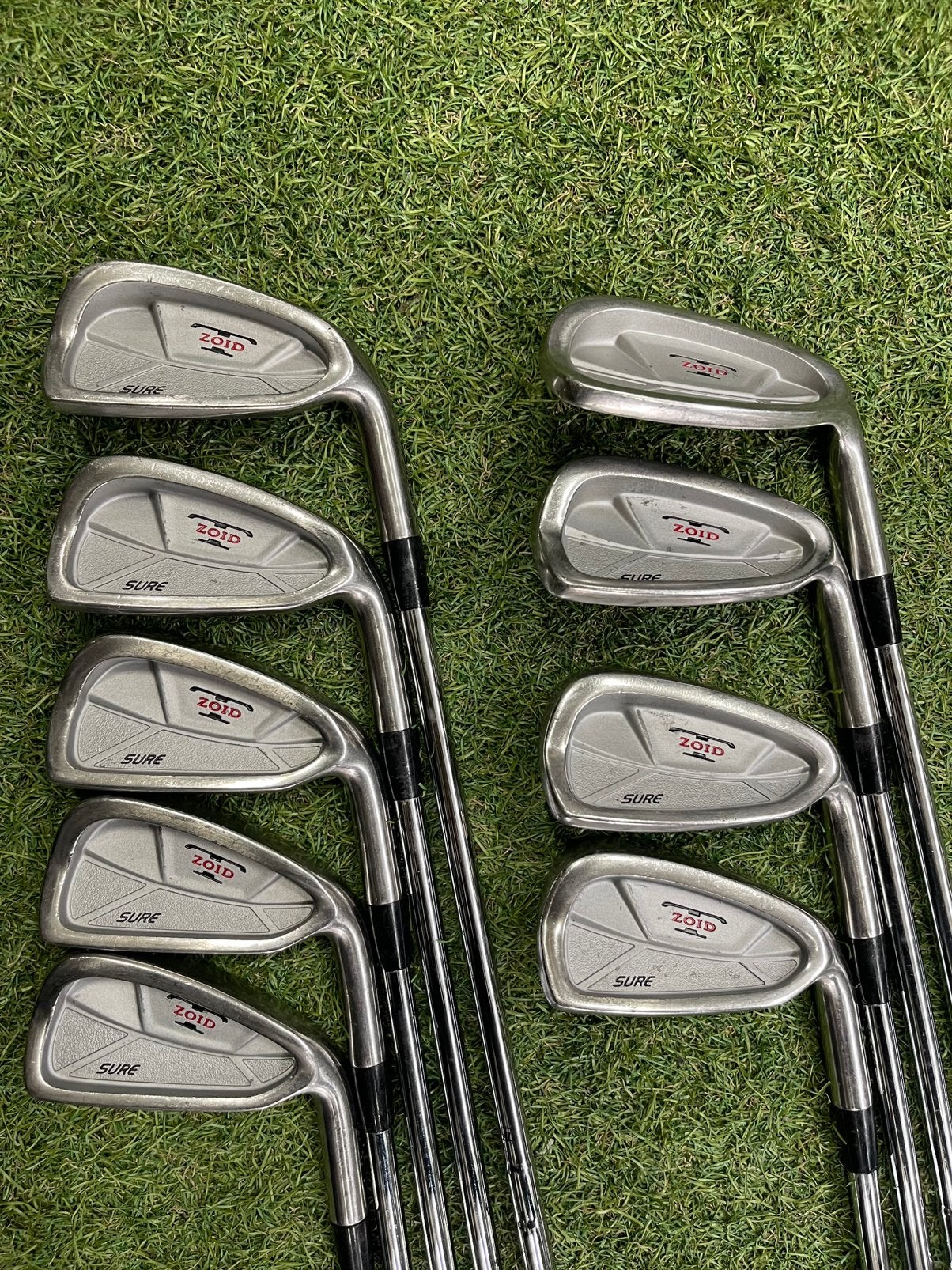 Mizuno T-zoid Sure ijzerset 3-9,pw,sw (regular), Sport en Fitness, Golf, Set, Gebruikt, Mizuno, -