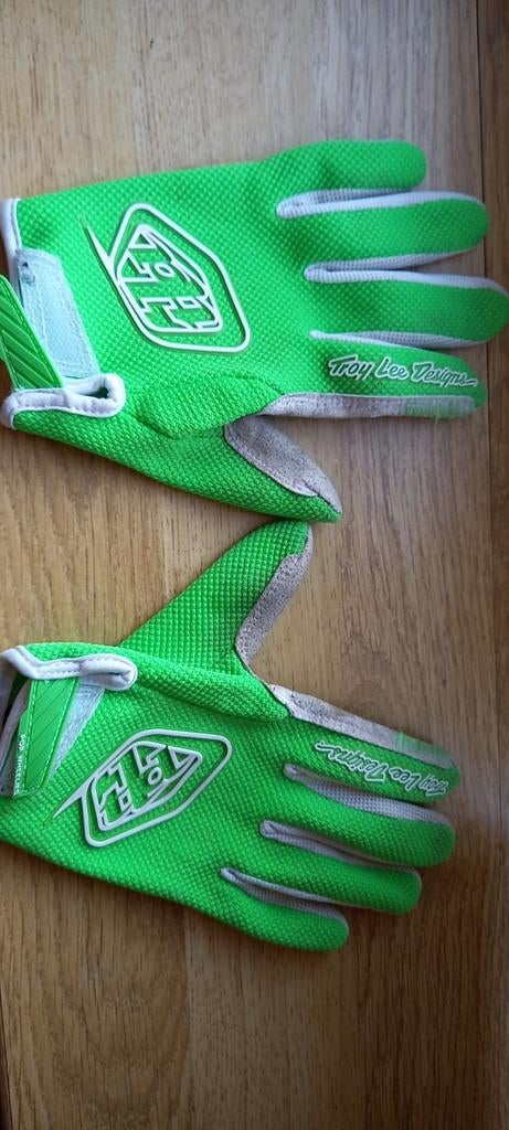TroyLee BMX Handschoenen Youth XL - Groen, Kinderen, Zo goed als nieuw, Handschoenen, XL