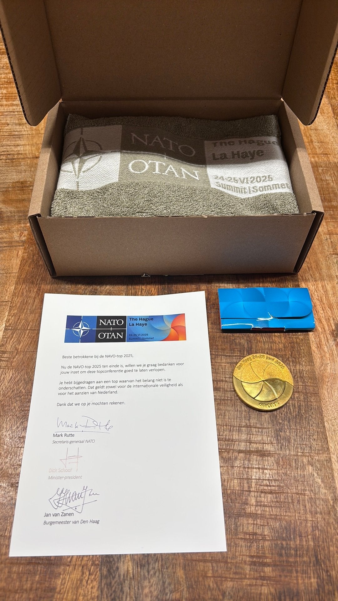 Coin navo top 2025, Verzenden, Overige soorten, Nederland, Overige typen