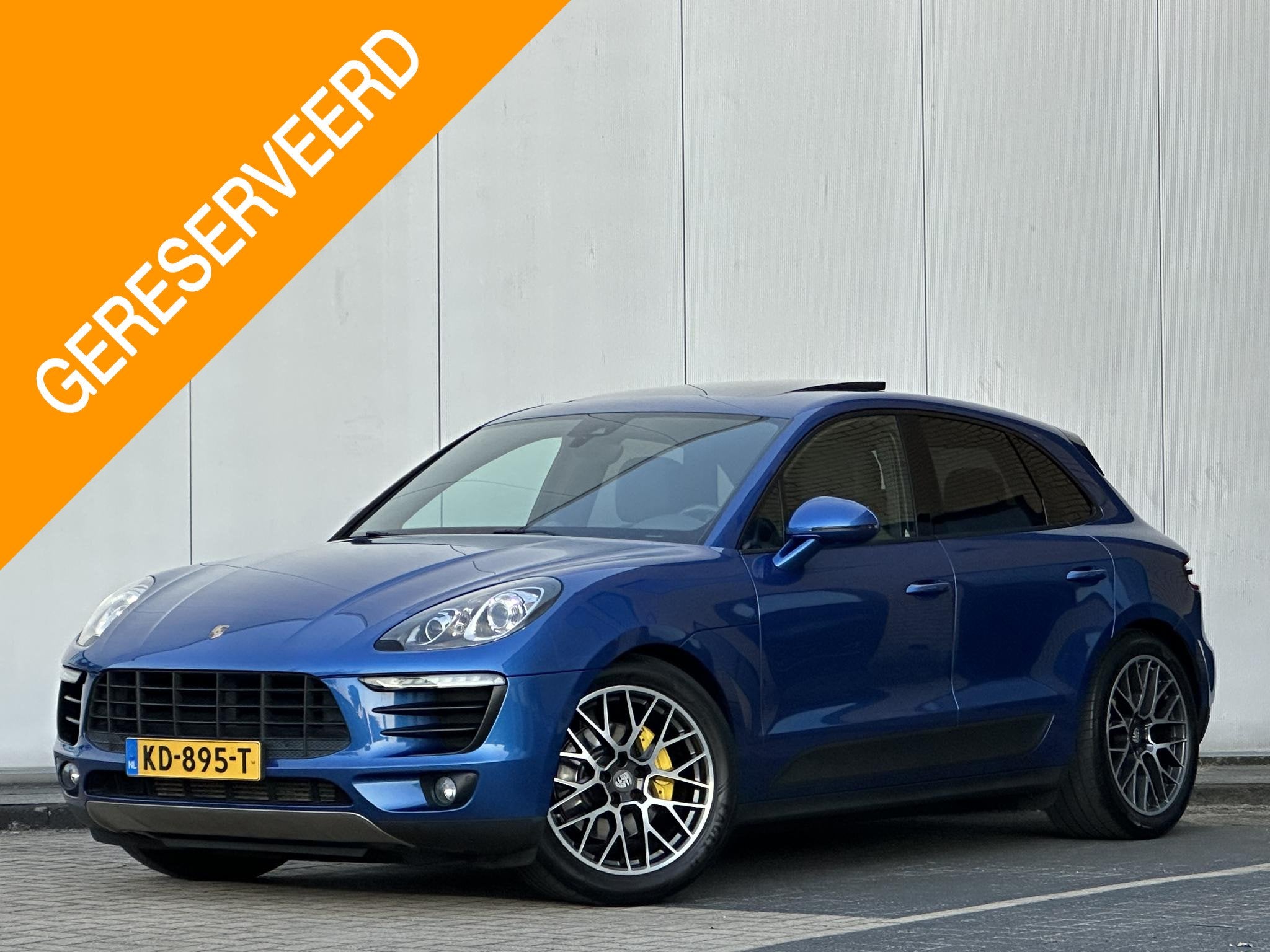 Porsche Macan 2.0, Auto's, Automaat, Stof, Gebruikt, Euro 6