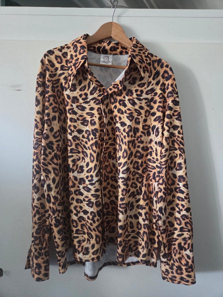 Panteroutfits man en vrouw, carnaval, Onbekend, Maat 56/58 (XL), Ophalen of Verzenden, Kleding