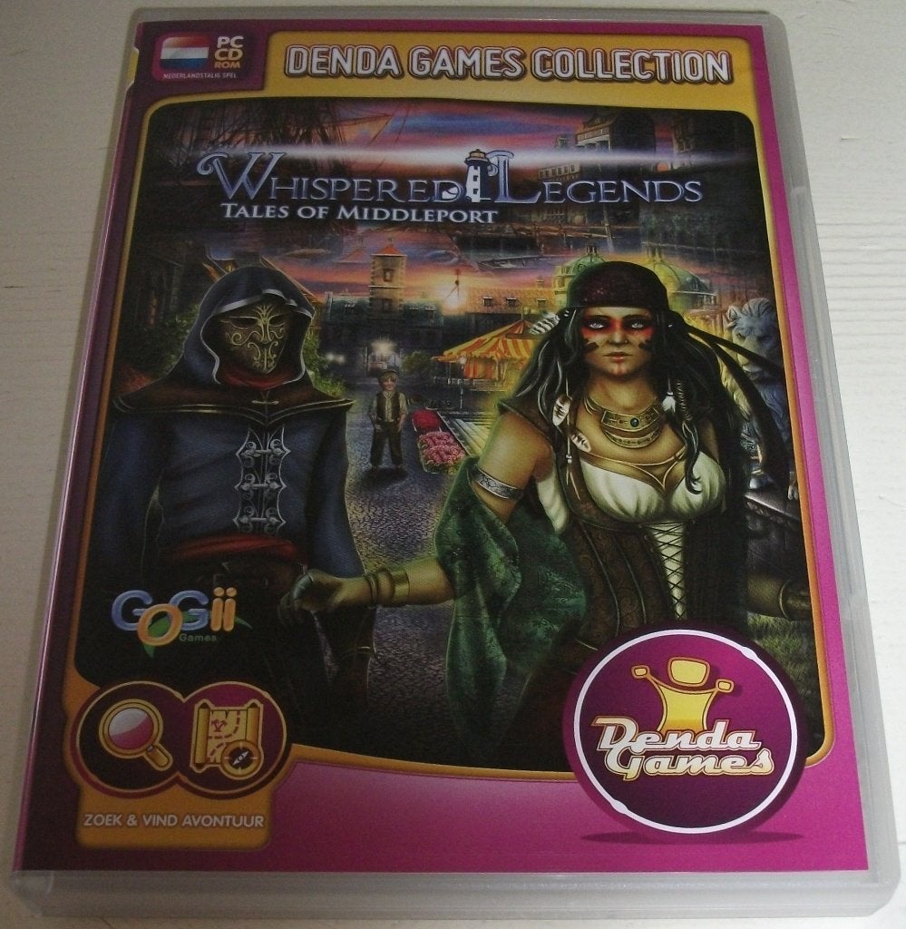 PC Game *** WHISPERED LEGENDS *** Tales of Middleport, Puzzel en Educatief, 1 speler, Ophalen of Verzenden, Zo goed als nieuw