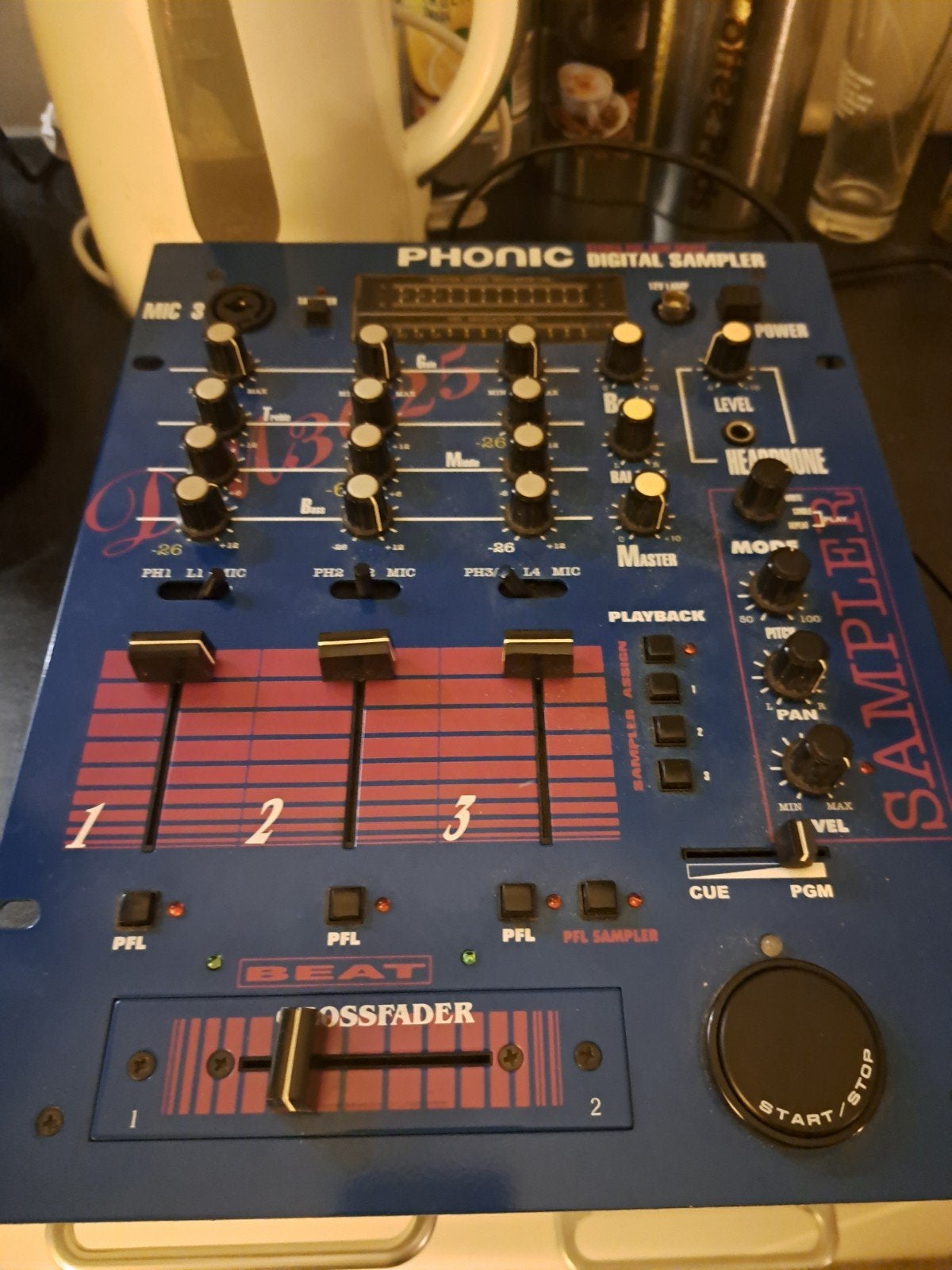 Phonic Digital Sampler DJ-mixer, Ophalen, Gebruikt, Dj-set, Overige merken