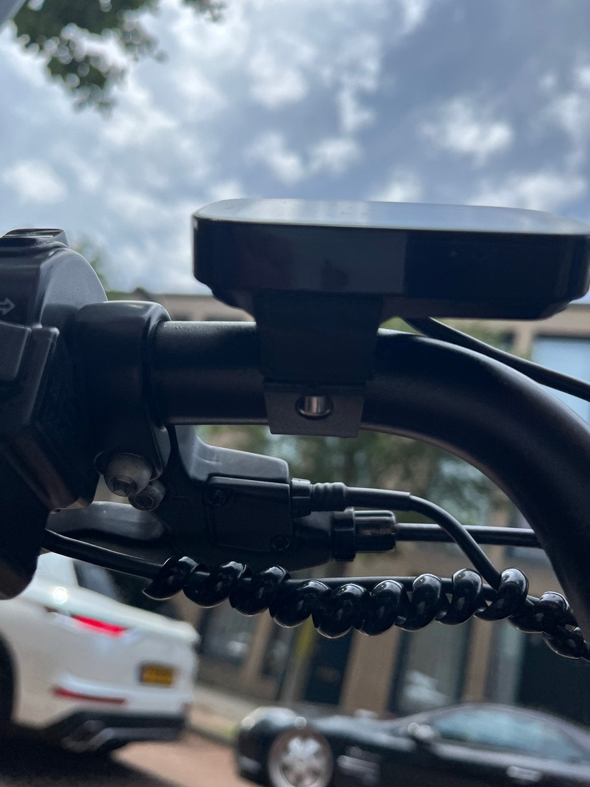 Fatbike scherm opvoerbaar, Fietsen en Brommers, Fietsaccessoires | Fietscomputers, Ophalen of Verzenden, Gebruikt