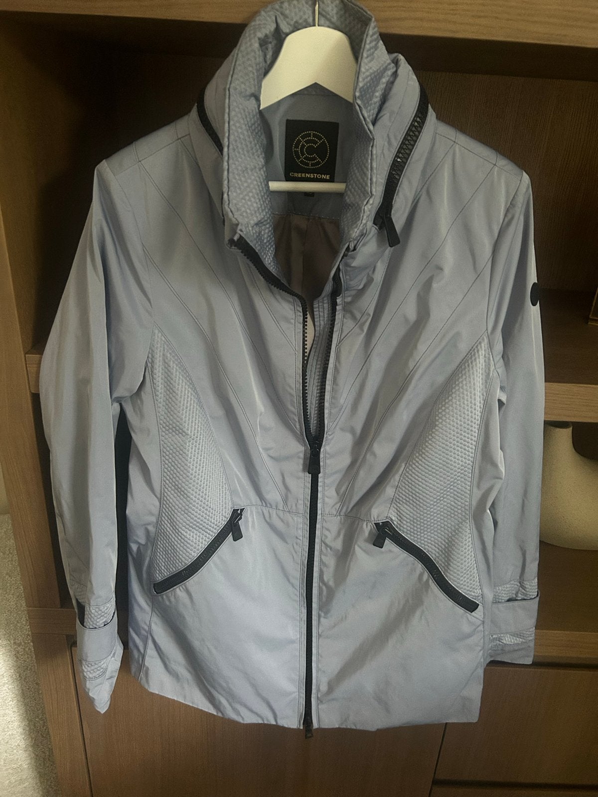 Creenstone jas maat 40, Kleding | Dames, Ophalen of Verzenden, Zo goed als nieuw, Maat 38/40 (M), Blauw