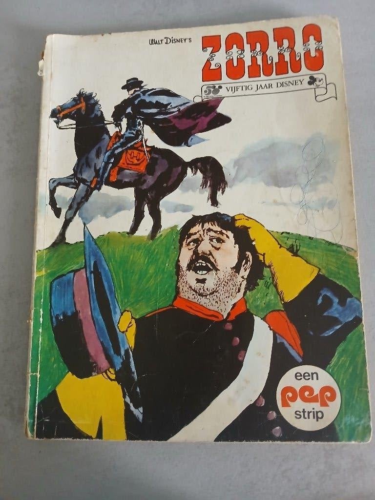 Zorro Walt Disney (een pep strip), Eén stripboek, Ophalen of Verzenden, Gelezen