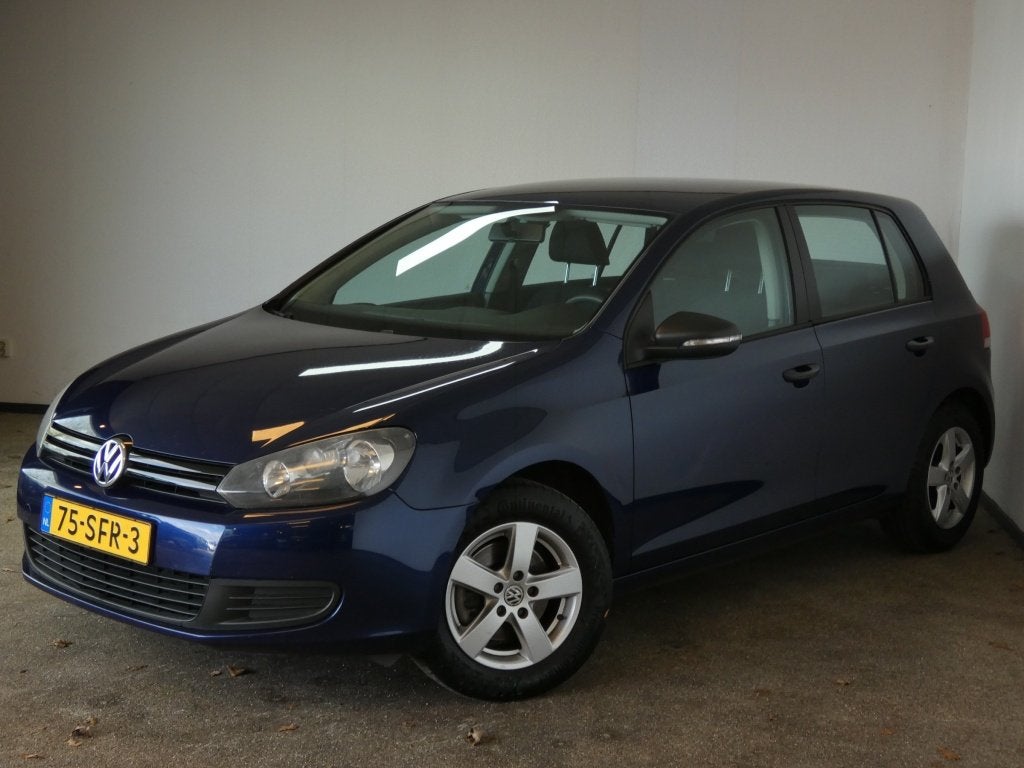Volkswagen Golf 1.4 TSI Trendline Nwe APK airco (bj 2011), Auto's, Volkswagen, Euro 5, Gebruikt, 4 cilinders, Blauw