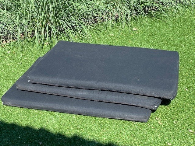 Pallet kussen 120x 80 cm zwart, Ophalen