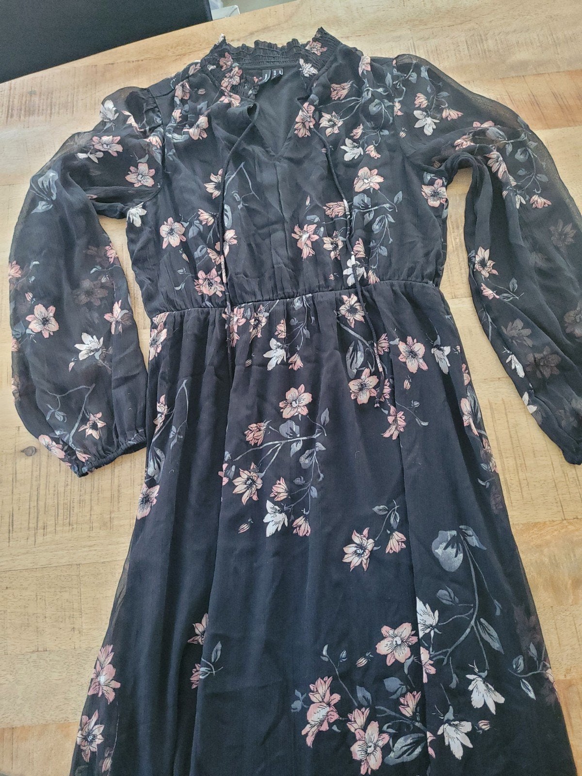 Veto Moda Jurk - Medium Lengte - Maat M, Kleding | Dames, Maat 38/40 (M), Zwart, Ophalen of Verzenden, Knielengte