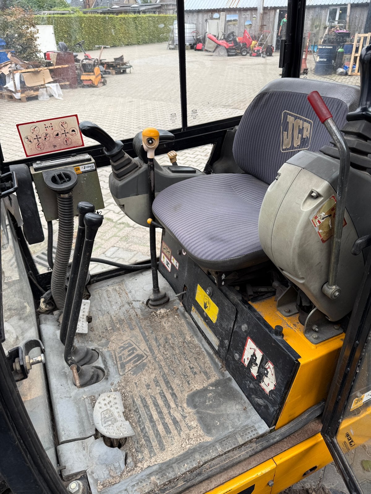 Jcb 8017 (1800 draaiuren, Tuin en Terras, Ophalen of Verzenden, Zo goed als nieuw