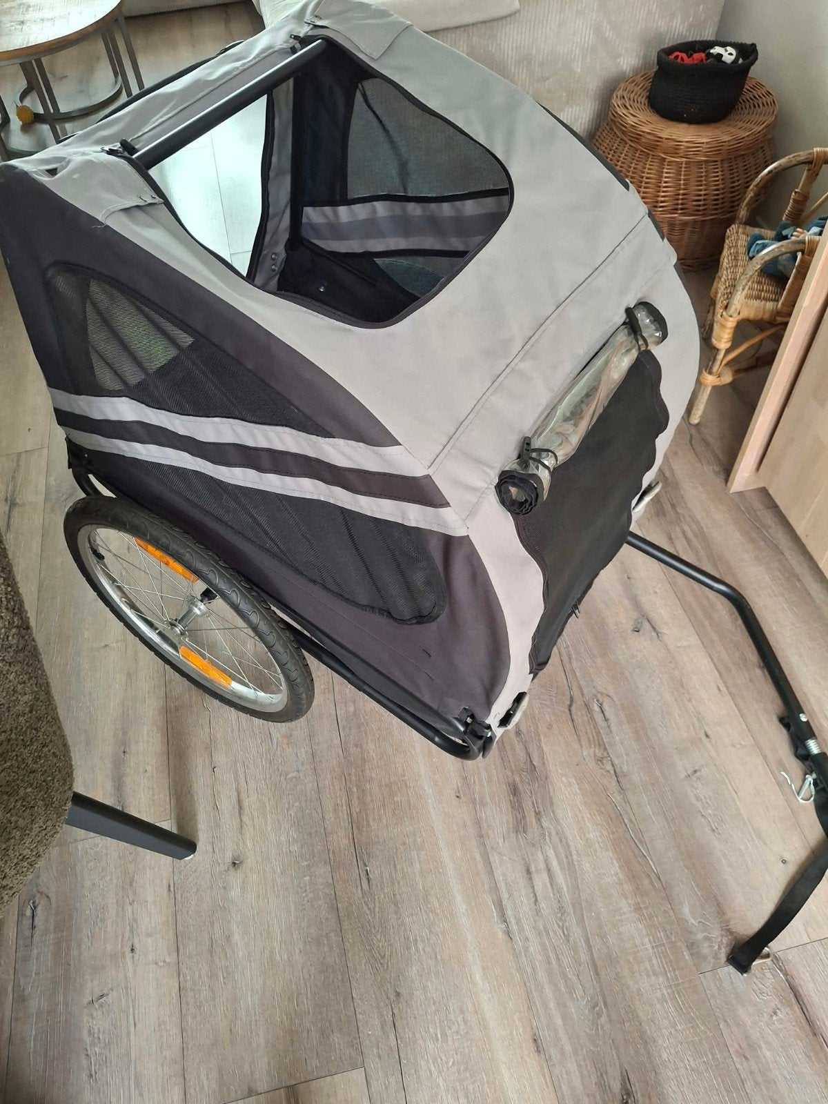 Honden fietskar z.g.a.n, Dieren en Toebehoren, Ophalen, Zo goed als nieuw, Hondenfietskar