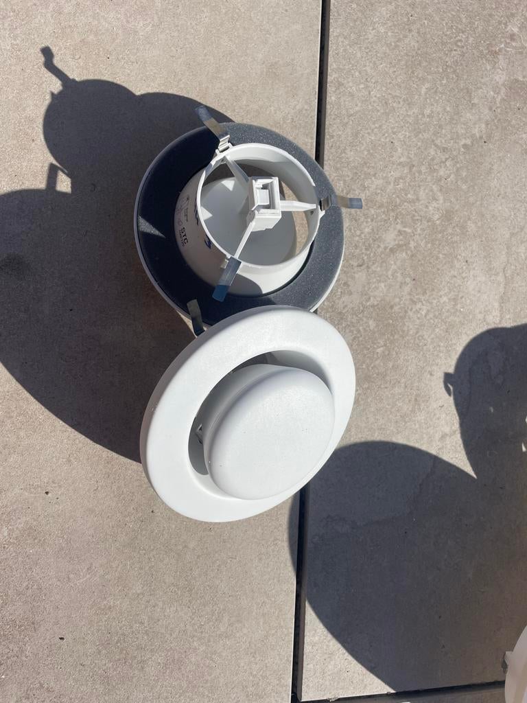 6x Nieuw Zehnder StorkAir Ventilatieventielen STC 1 100/125, Ophalen of Verzenden, Gebruikt, Ventilator en Afzuiger