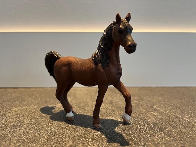 Schleich paard 13811 Arabische hengst, Ophalen of Verzenden, Zo goed als nieuw