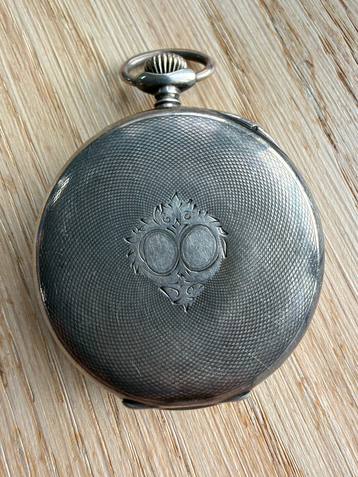 Antiek Jupiter zakhorloge – opknapper / verzamelobject, Ophalen of Verzenden, Staal, Overige merken