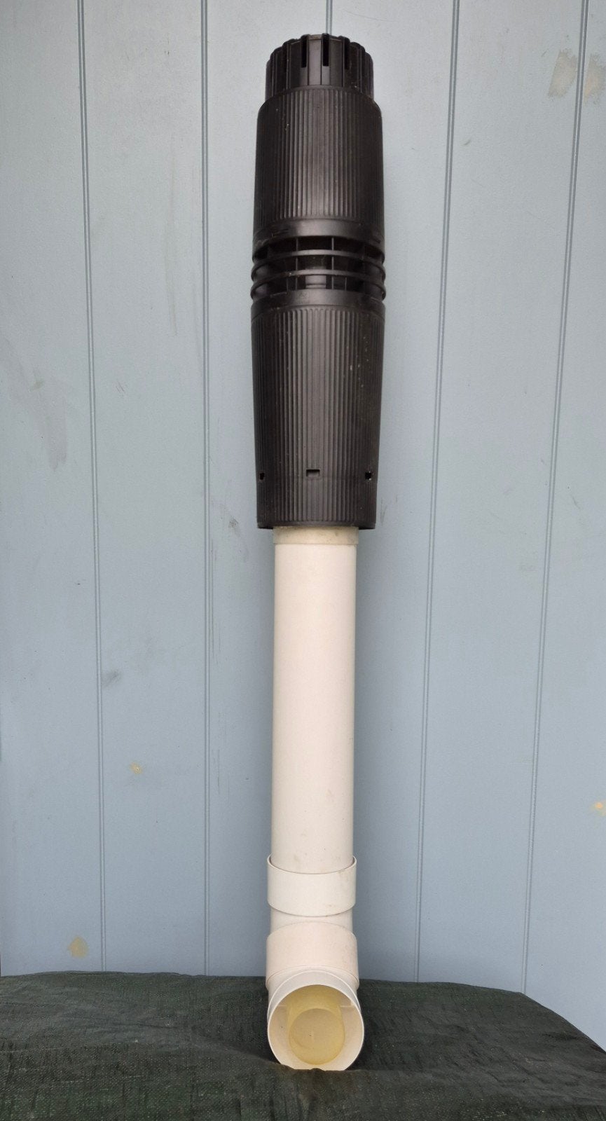 Ubbink 60/100 kunststof rookgasafvoer incl. 2x 45 bocht, Ophalen, Gebruikt