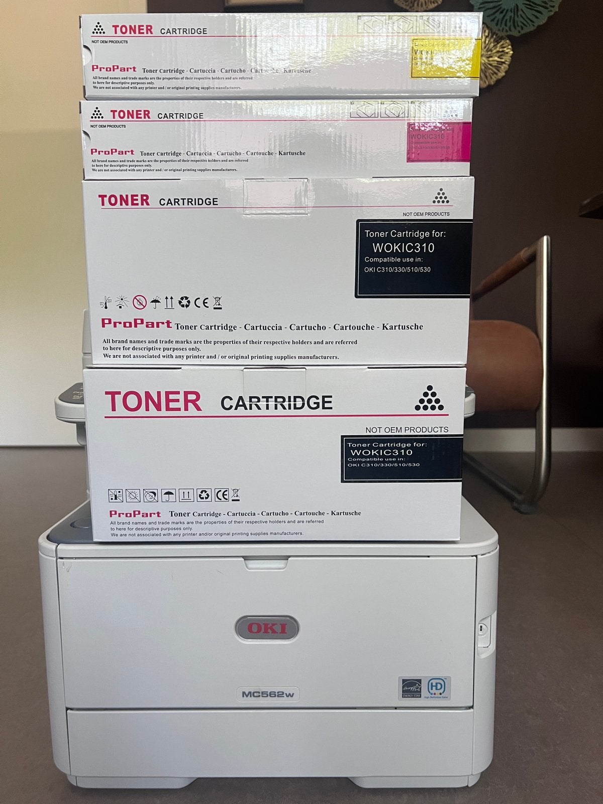 Oki nieuwe cartridges, Ophalen, Nieuw