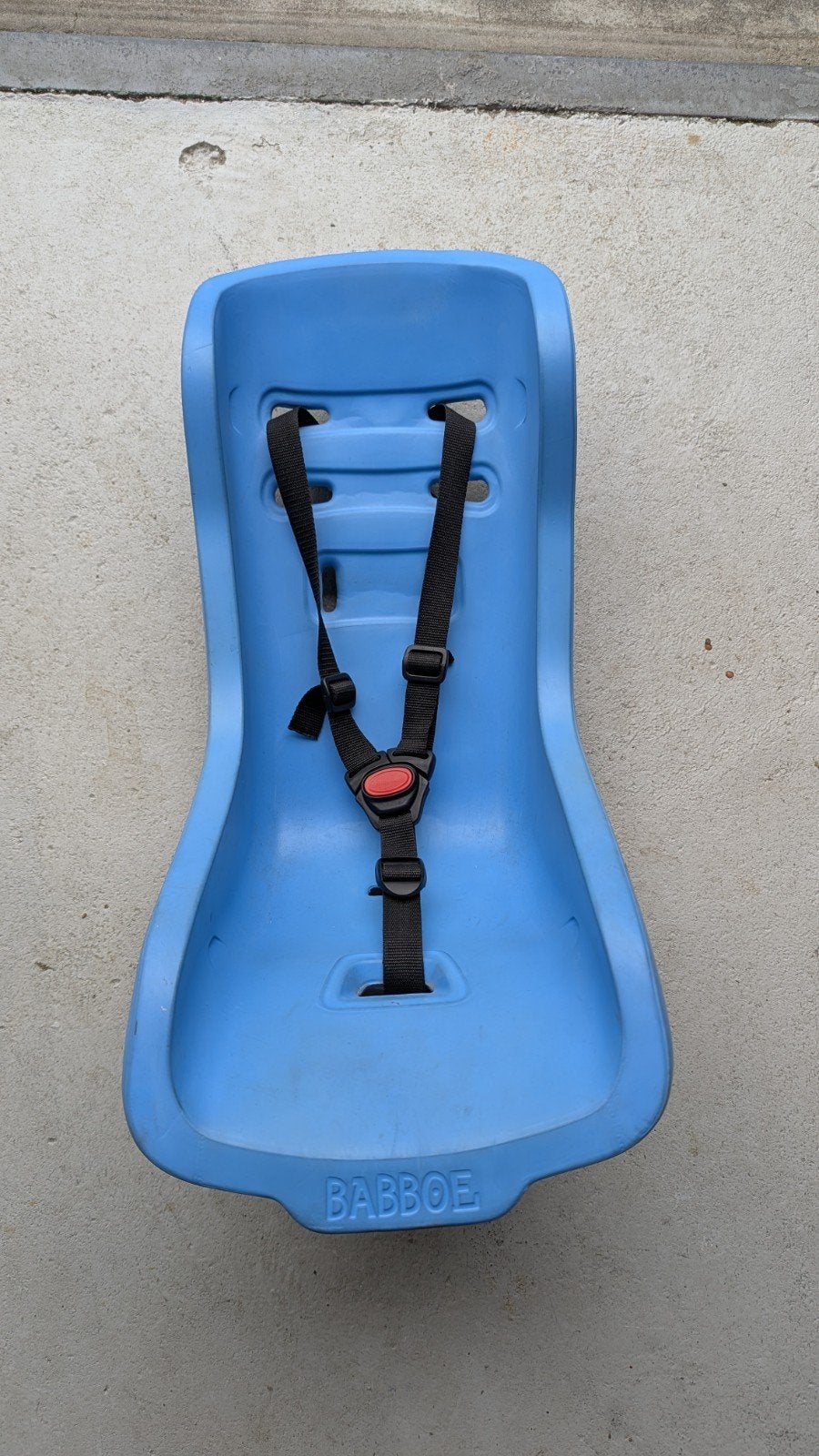 Babboe Kinderzitje voor Bakfiets - Blauw, Ophalen, Gebruikt, Babboe