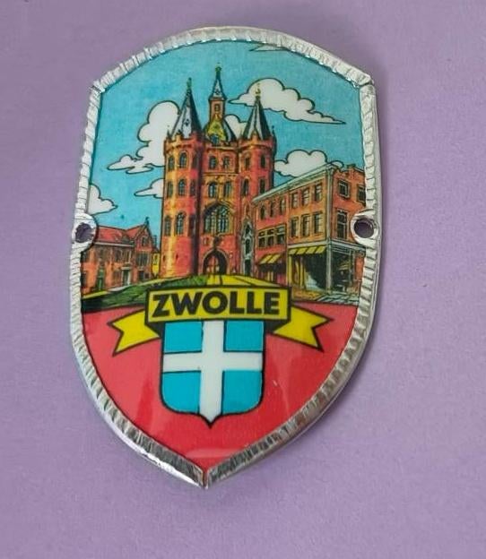 Wandelstok schildje Zwolle, Ophalen of Verzenden, Nieuw