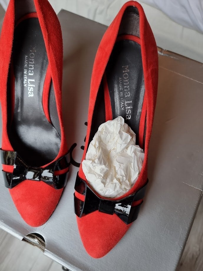 luxe pumps maat 39,MonNa Lisa, Pumps, Nieuw, Rood, Monna Lisa
