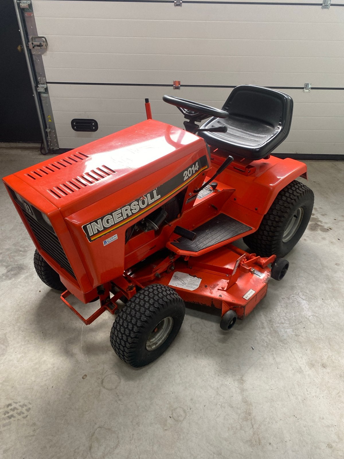 Ingersoll 2014 Zitmaaier - 2 Cilinder, 115cm Maaidek, Gebruikt, Ingesoll, Made usa, Ingersoll case