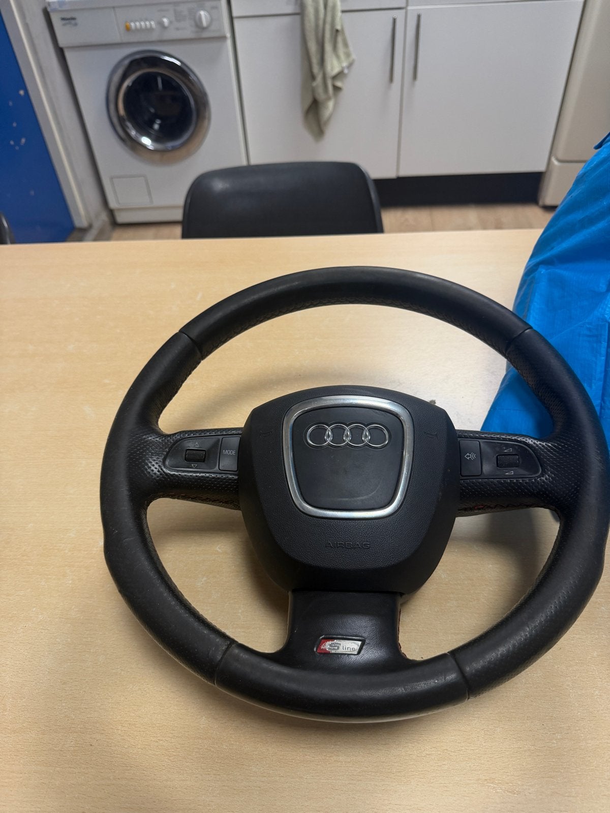 Audi S-Line Stuurwiel - Gebruikt, Auto-onderdelen, Besturing, Ophalen of Verzenden, Gebruikt, Audi