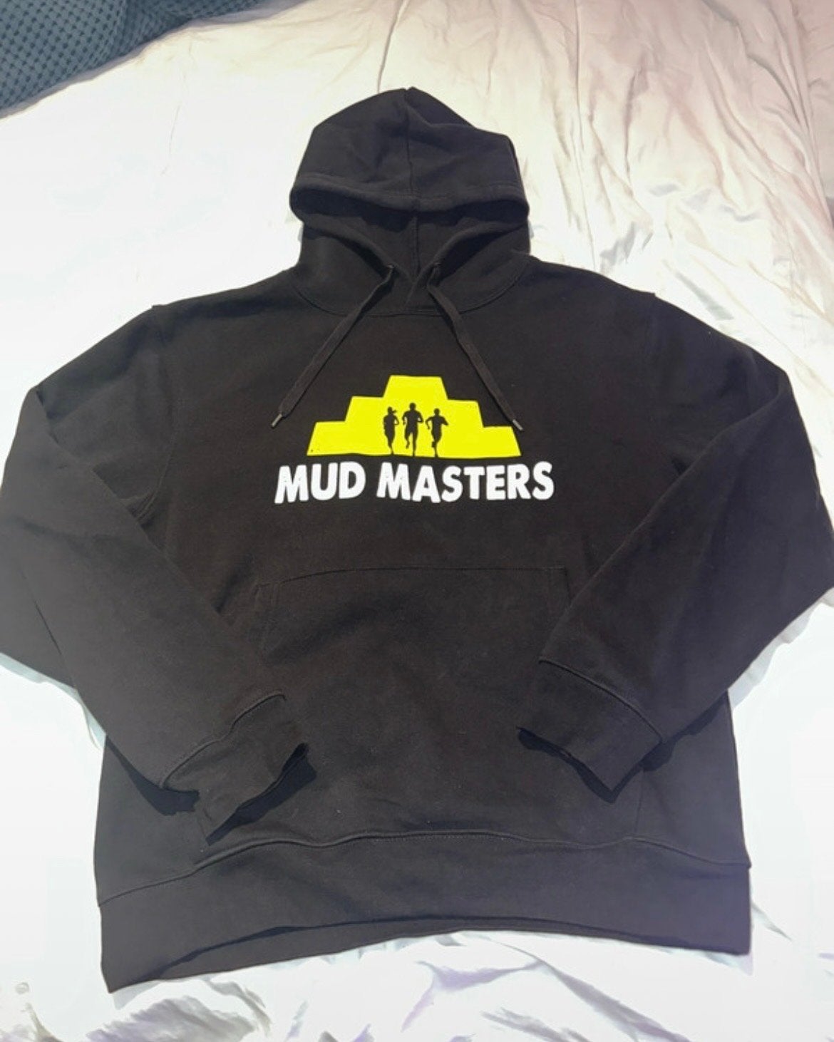 Mud Masters hoodie - Zwart - Maat M, Ophalen of Verzenden, Zo goed als nieuw, Maat 48/50 (M), Zwart