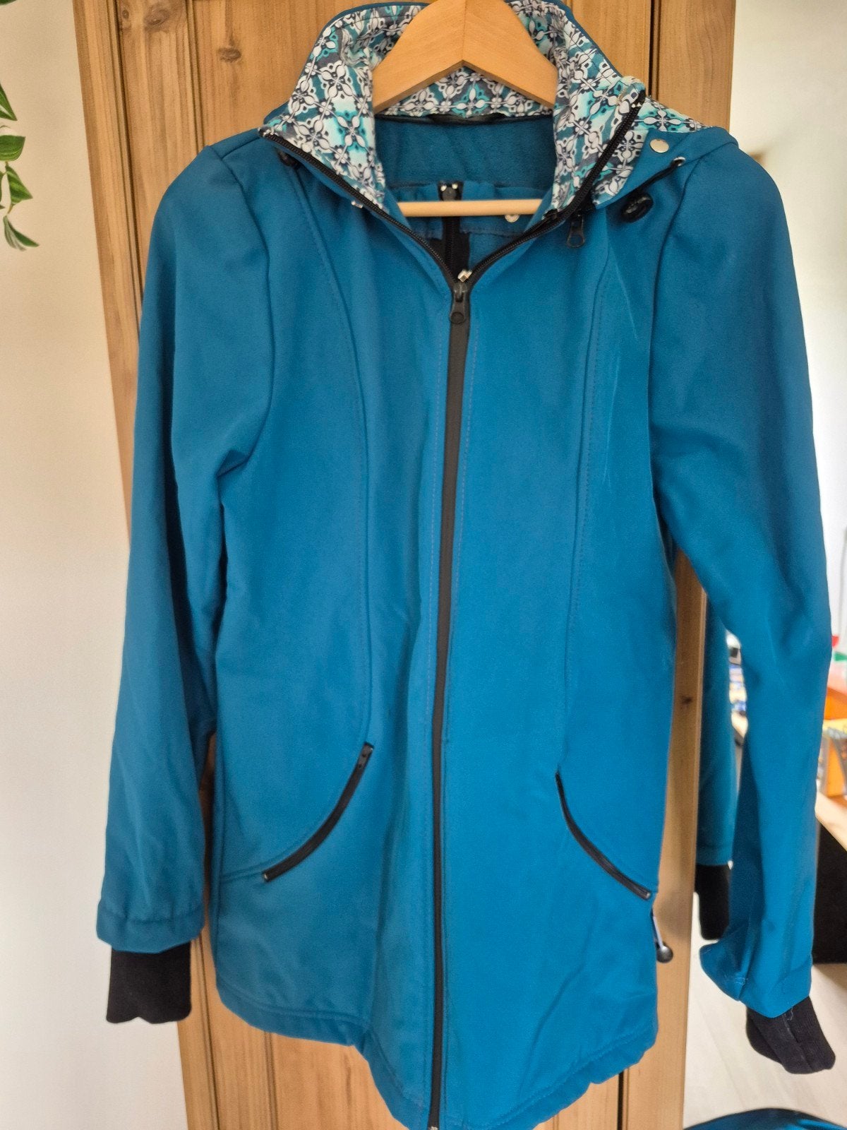 Greyse softshell 4-in-1 draagjas petrol maat 36, Blauw, Ophalen of Verzenden, Zo goed als nieuw, Greyse