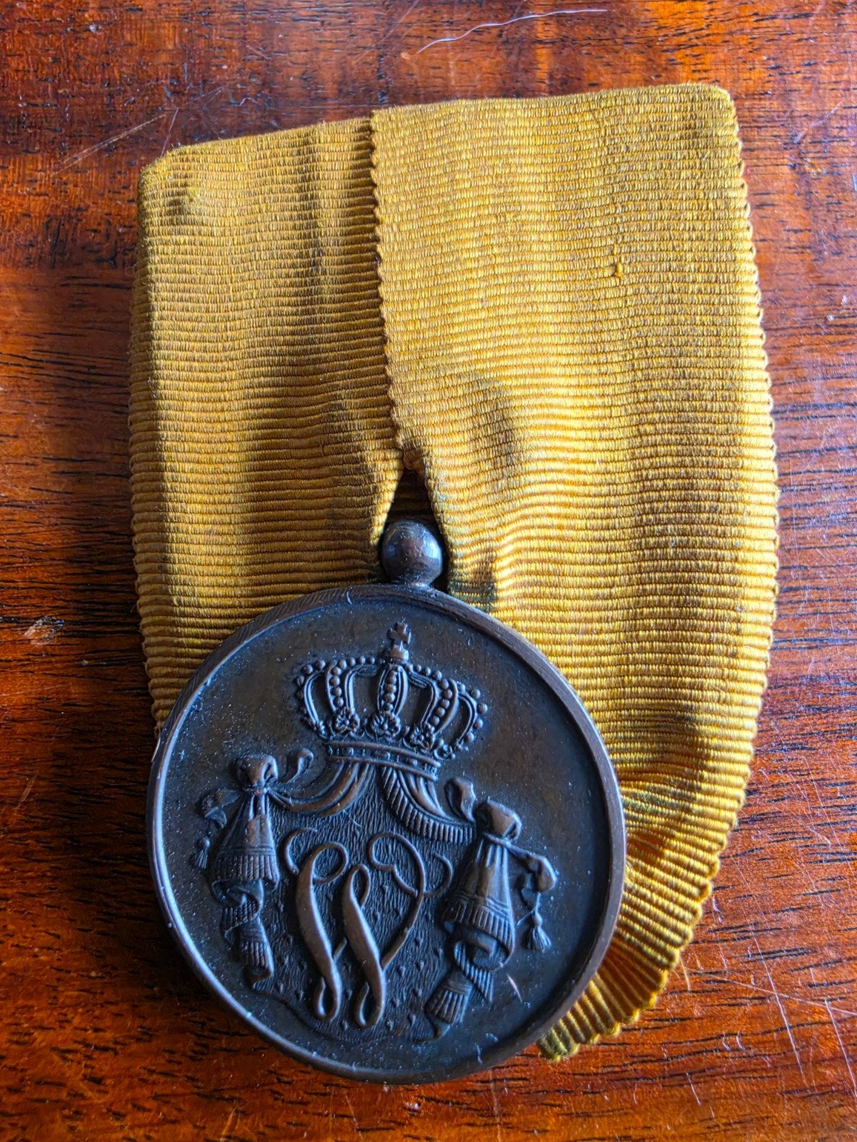 Koninklijke Marine onderscheiding 12 jaar trouwe dienst, Ophalen of Verzenden, Marine, Nederland, Embleem of Badge
