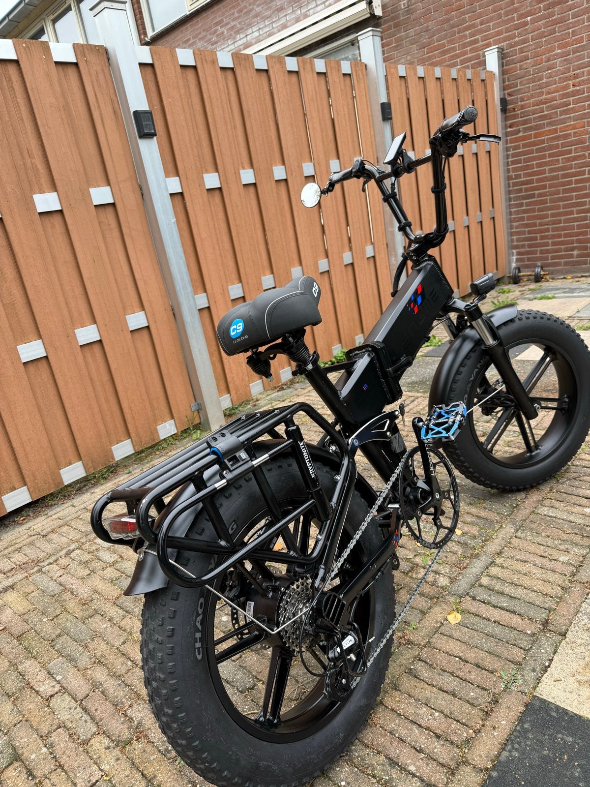 Engwe Engine Pro Fatbike E-bike 1000W BMX !, Zo goed als nieuw, 51 tot 55 cm, 50 km per accu of meer, Ophalen