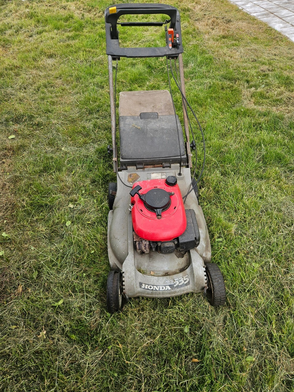 Grasmaaier Honda HRB535, Ophalen, Honda grasmaaier, Gebruikt, Versnellingen