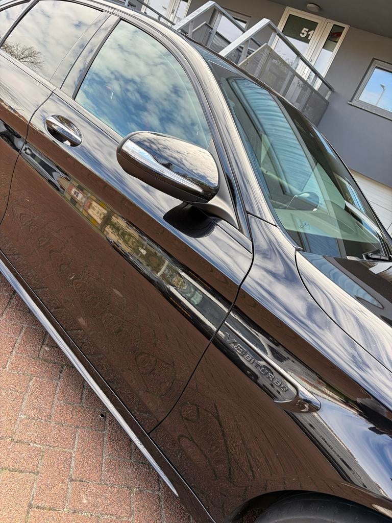 Mercedes-Benz C-Klasse 2.1 CDI C220 AUT 2015 Zwart, Auto's, Mercedes-Benz, Automaat, Achterwielaandrijving, 1800 kg, 4 cilinders