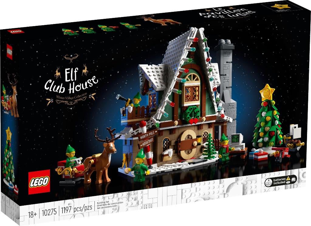 Lego Icons - 10275 - Elf Clubhuis ** NIEUW **, Lego, Nieuw, Ophalen of Verzenden, Icons