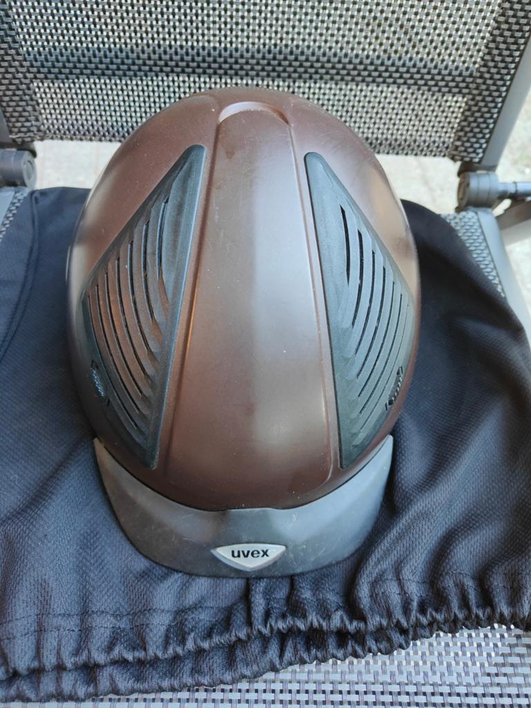 Uvex exxential veiligheidscap maat 57/59 M/L, Ophalen of Verzenden, Dressuur, Cap