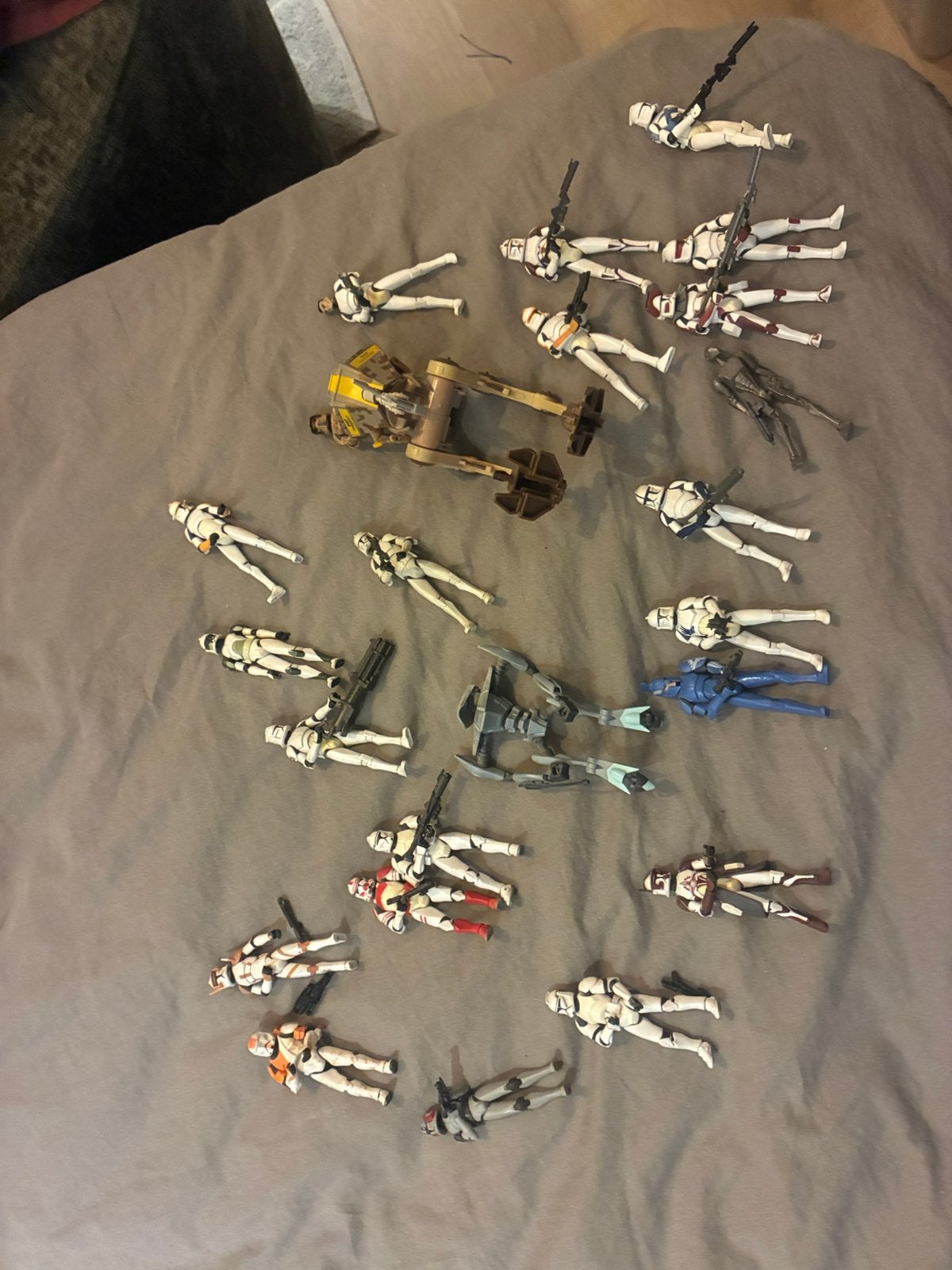 Starwars figuren, Ophalen of Verzenden, Gebruikt, Overige materialen, Overige merken