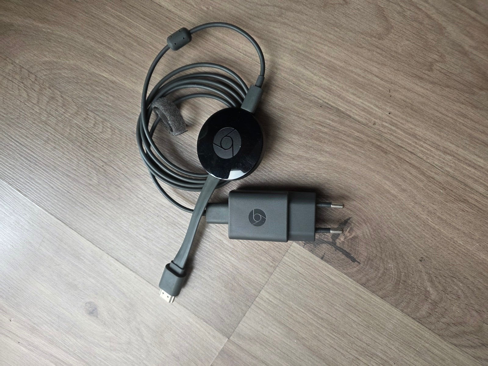 Google Chromecast met adapter en kabel, Ophalen, Gebruikt, HDMI, Zonder harde schijf