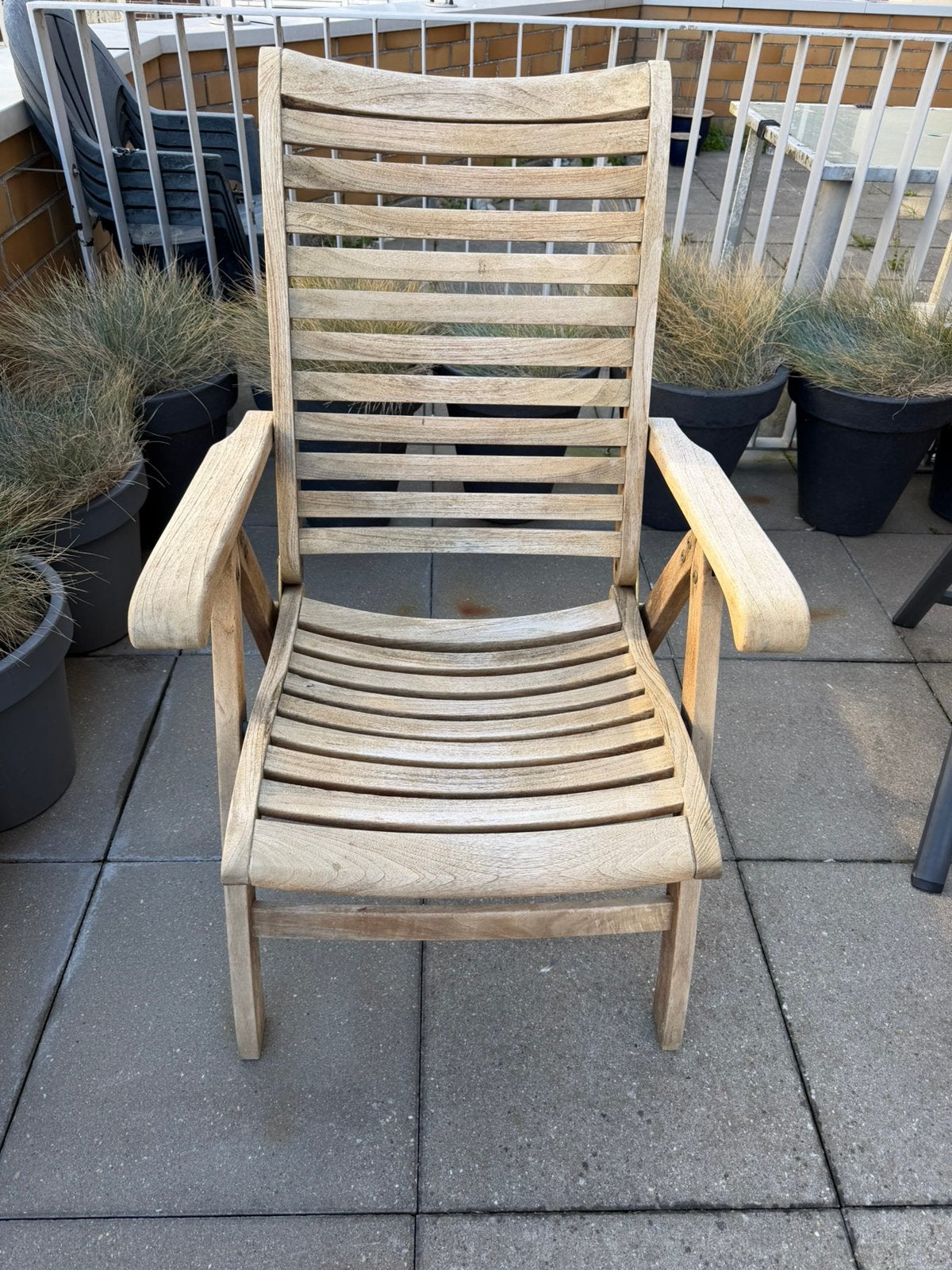 Sunyard corby teak hout tuin balkon standen stoel kees smit, Ophalen, Zo goed als nieuw, Teakhout