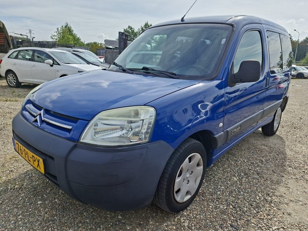 Citroën Berlingo 1.4i Cinqspace (bj 2004), Auto's, 1163 kg, Stof, 4 cilinders, Blauw