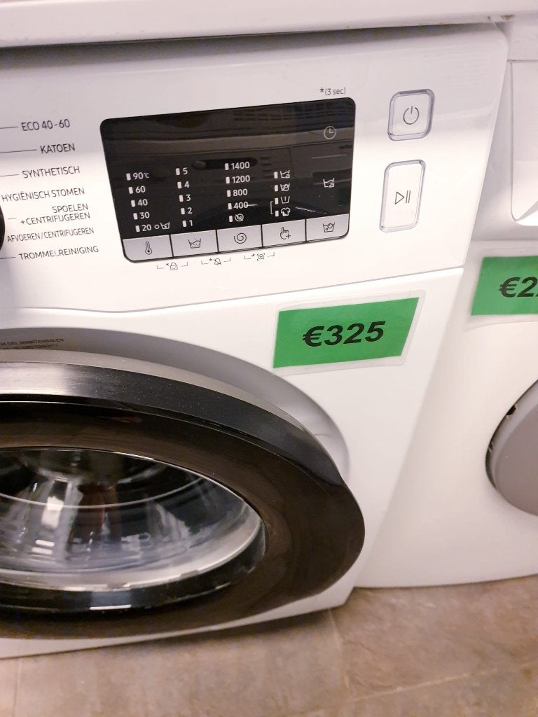 wasmachine samsung 9kg  INC GARANTIE, Witgoed en Apparatuur, Wasmachines, Ophalen, 1200 tot 1600 toeren, 8 tot 10 kg, Zo goed als nieuw