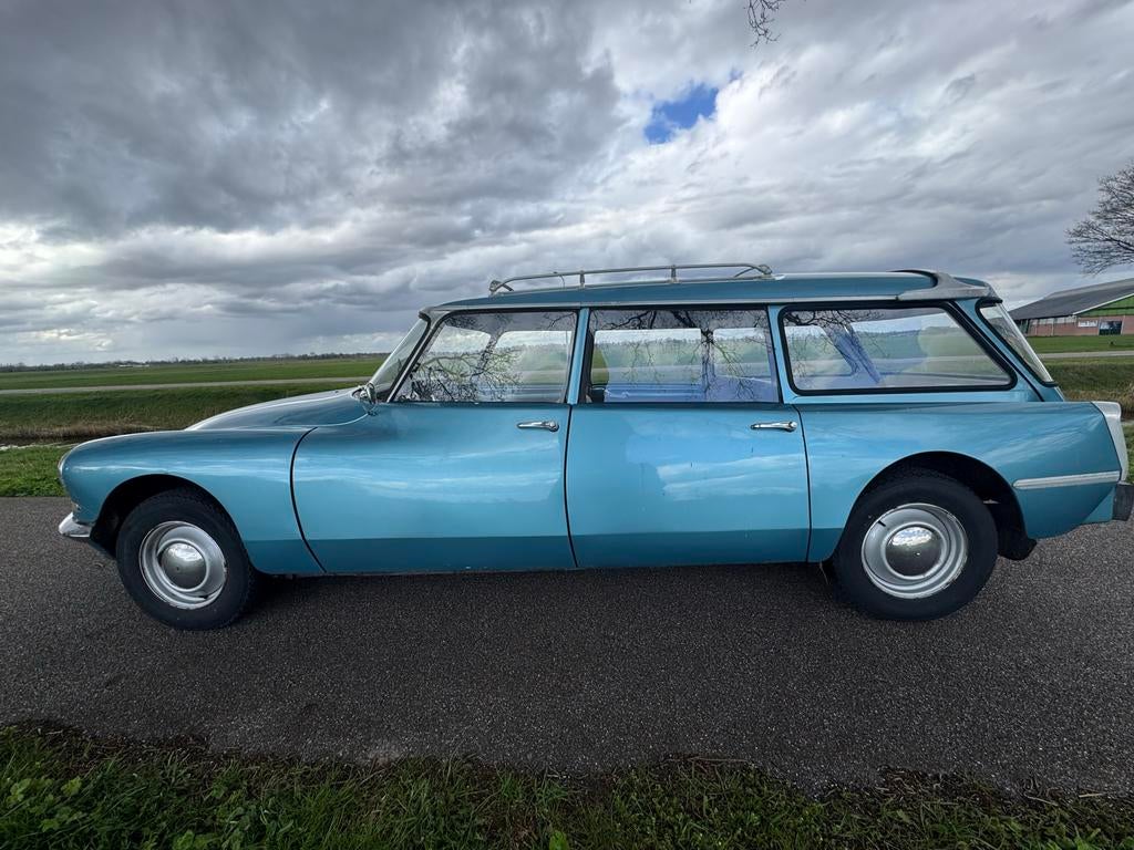 Citroën ID 19 break 1967 Blauw snoek, 1360 kg, Blauw, Particulier, Geïmporteerd