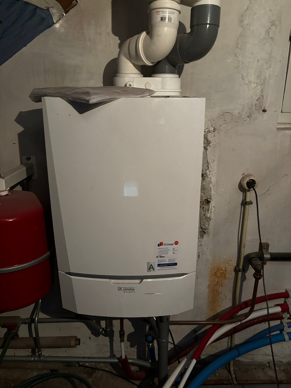 Remeha Calenta 40c CV-ketel -, Ophalen, Gebruikt, Hoog rendement (Hr), Cv-ketel of Combi-ketel