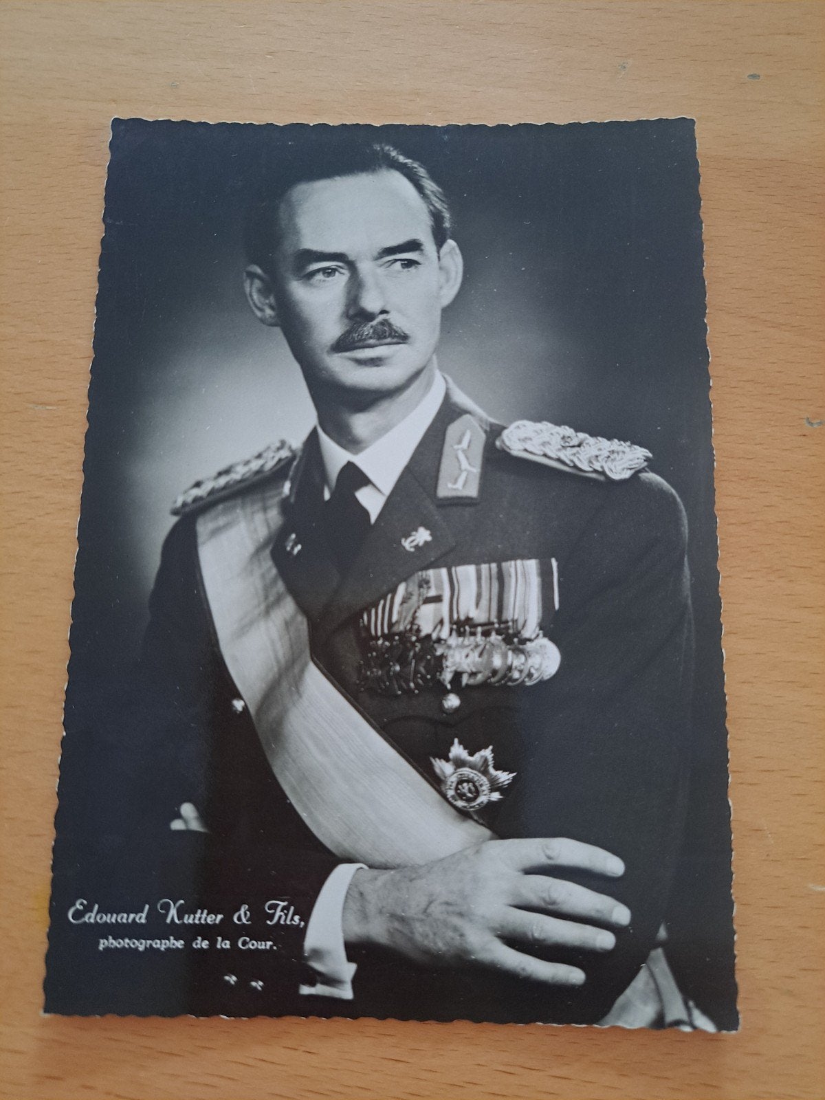 Ansichtkaart groothertog Jan van Luxemburg, Ophalen of Verzenden, Zo goed als nieuw, Kaart, Foto of Prent