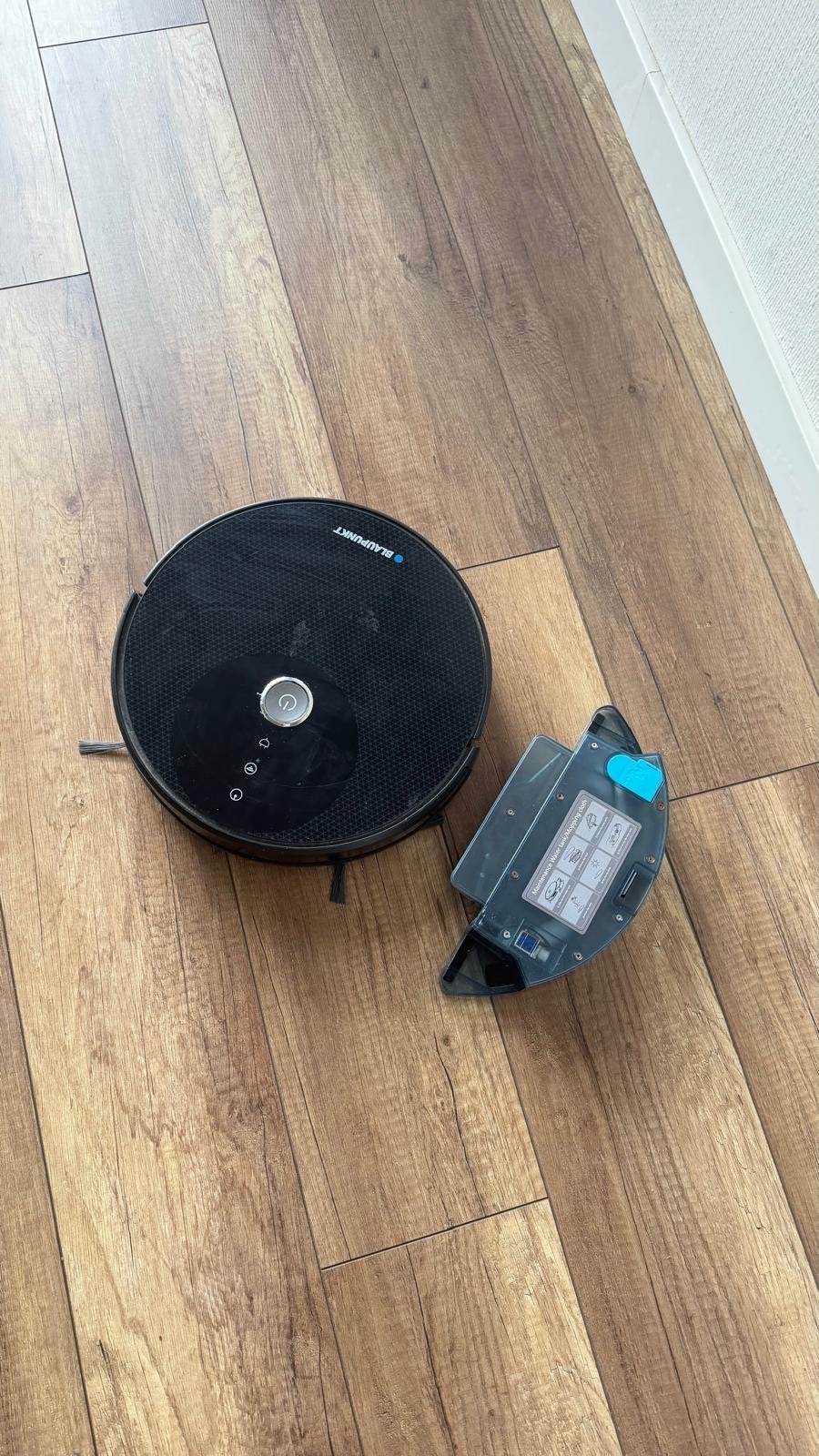 Robotstofzuiger met dweilfunctie en app-bediening, Witgoed en Apparatuur, Stofzuigers, Overige merken, Ophalen of Verzenden, Zo goed als nieuw
